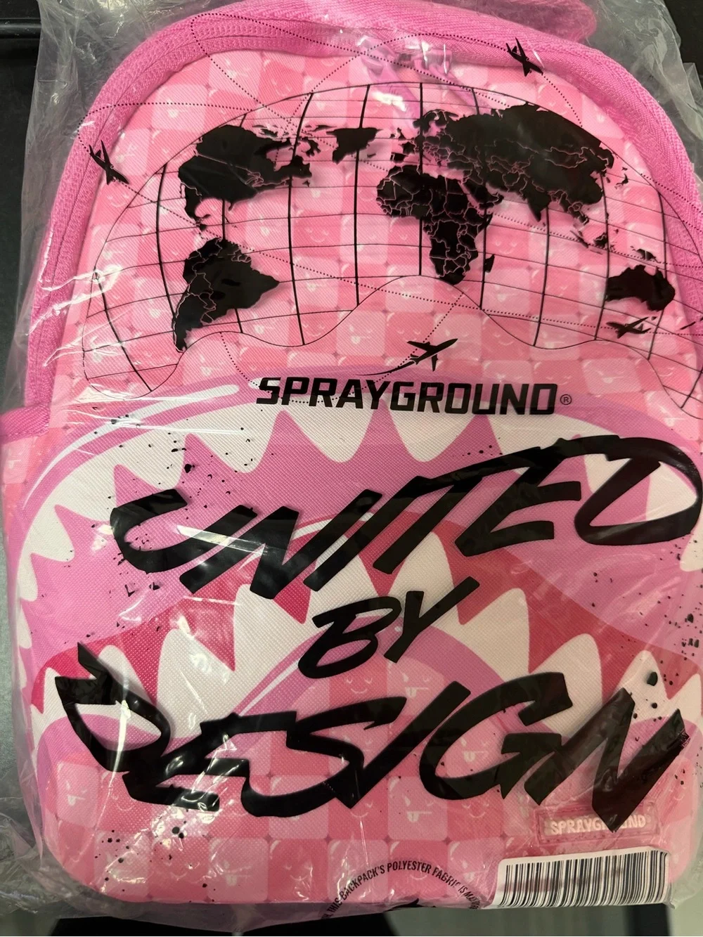 Shinobi Sharks in Paris Pink Mini Backpack